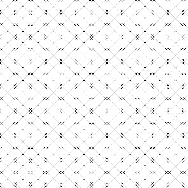 A Seamless pattern star spots textures design in vector illustration of black and white simple
