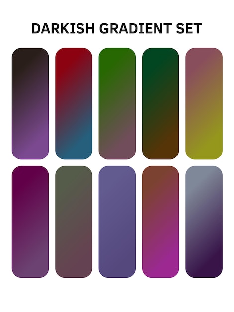 a series of multicolored squares with different colors