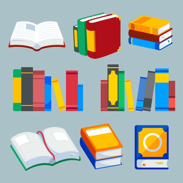 A set if simple book pack