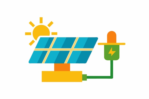 a solar panel with a solar panel and a solar panel