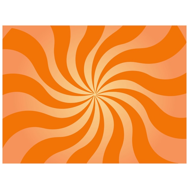 a square with a spiral design on it