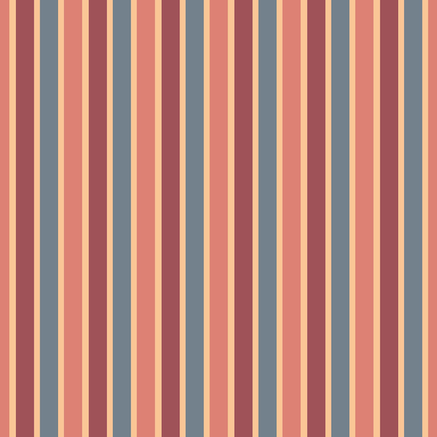A vibrant seamless pattern features vertical stripes in shades of peach blue and taupe