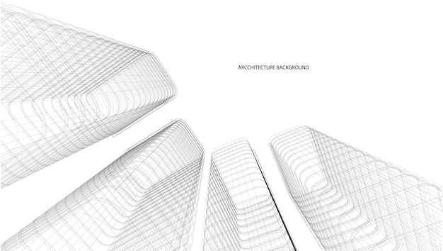 a white background with a graphic of a set of white objects