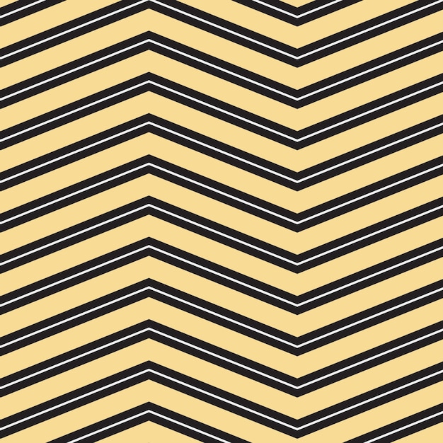 a yellow background with black and white lines