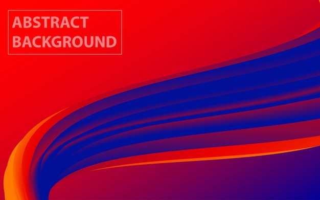 Abstract background 3D full color