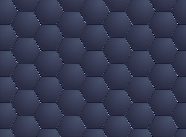 Abstract background 3D hexagons mosaic