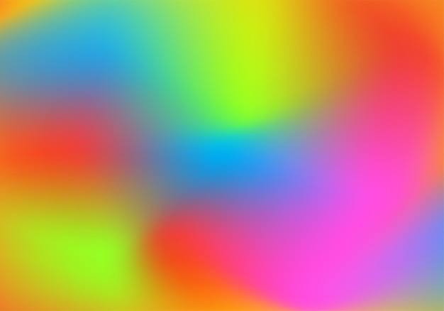 abstract background composed of mixed gradient colors from yellow green blue pink red suitable for banners vector