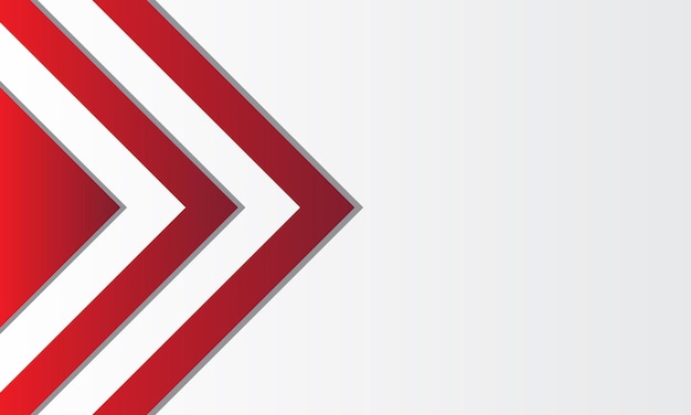 Abstract background concept geometric pattern layer of blank red and white for Business presentation