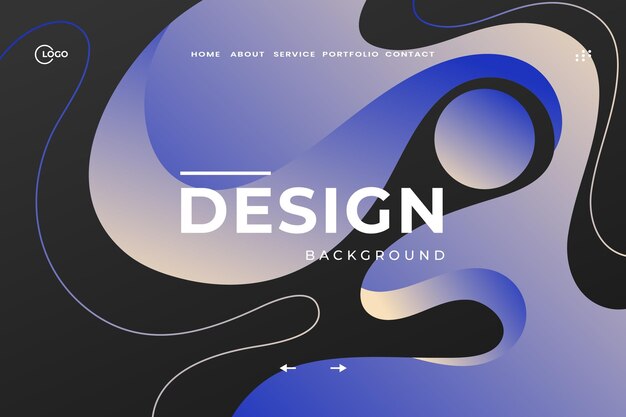 abstract background dynamic wave colorful is used for ui ux design particularly on websites apps