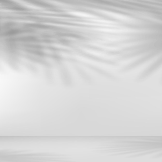 Abstract background for presentation with shadow of leaves. Vector illustration.