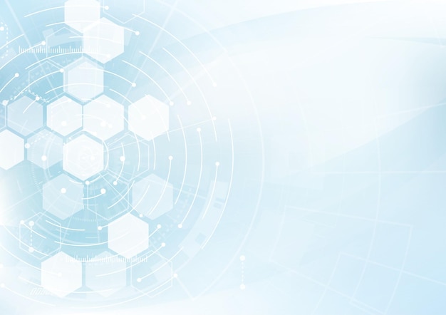 abstract background hexagons design science futuristic energy technology hitech digital concept vector illustration