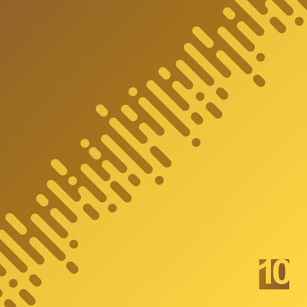 Abstract background of brown and yellow mustard color vertical rounded stripes