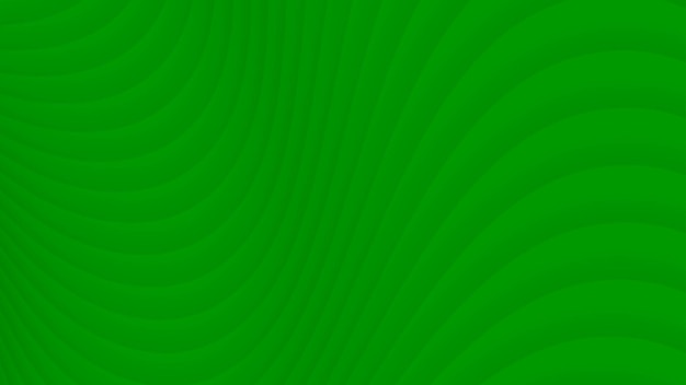 abstract background of gradient curves in green colors