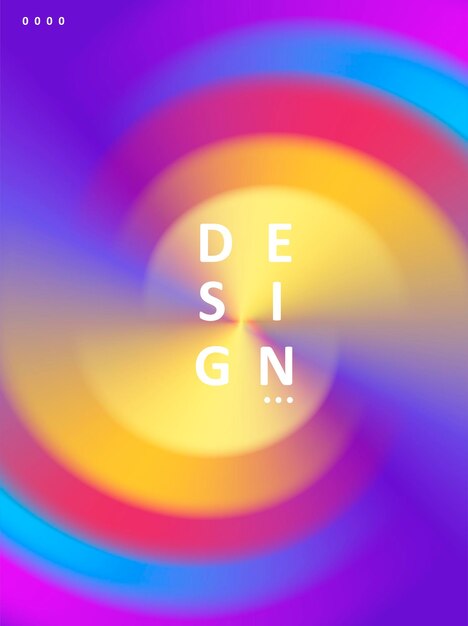 abstract background of twisted rainbow creating striped circle