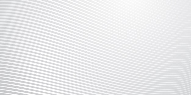 Abstract background of wavy lines in gray colors