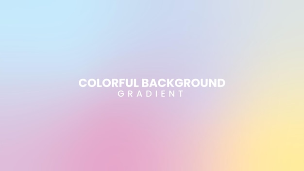 Abstract background soft gradient pastel Unique colored background pastel colors