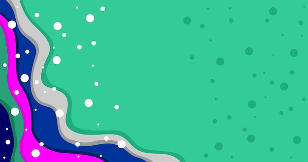 Abstract background vector with color effect