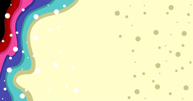 Abstract background vector with color effect