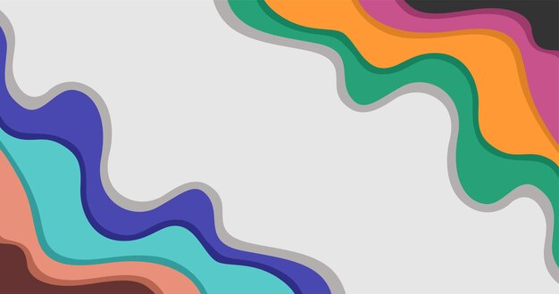 Abstract background vector with color effect