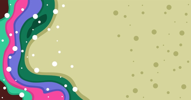 Abstract background vector with color effect