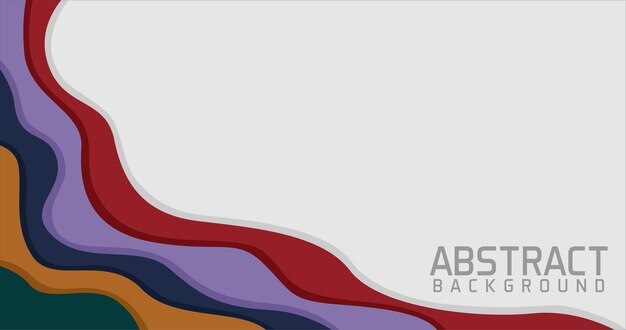 Abstract background vector with color effect