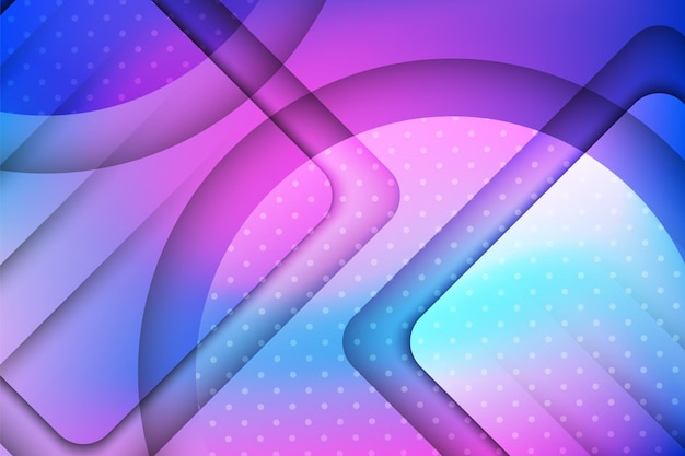 Abstract background with 3d gradient design
