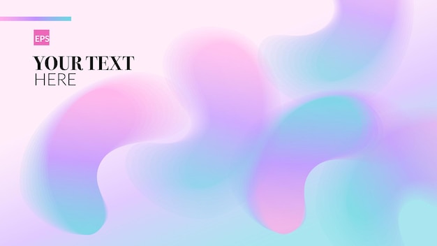 abstract background with circles and smooth gradient colors