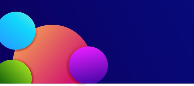 Abstract background with colorful and fluid waves
