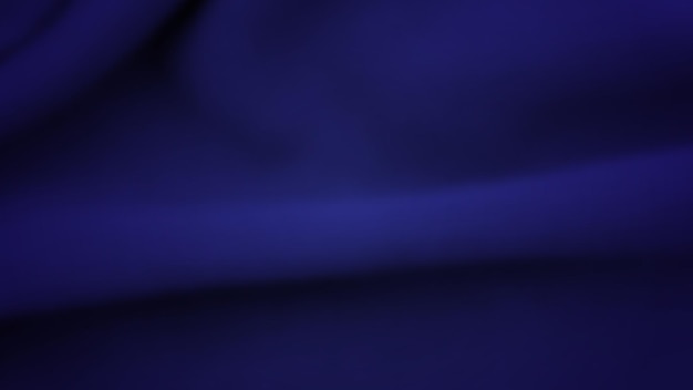 Abstract background with crumpled cloth Dark blue realistic silk texture with empty space Vector illustration
