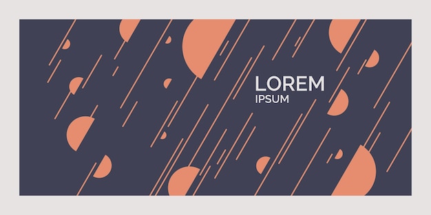 Abstract background with dynamic lines Vector illustration