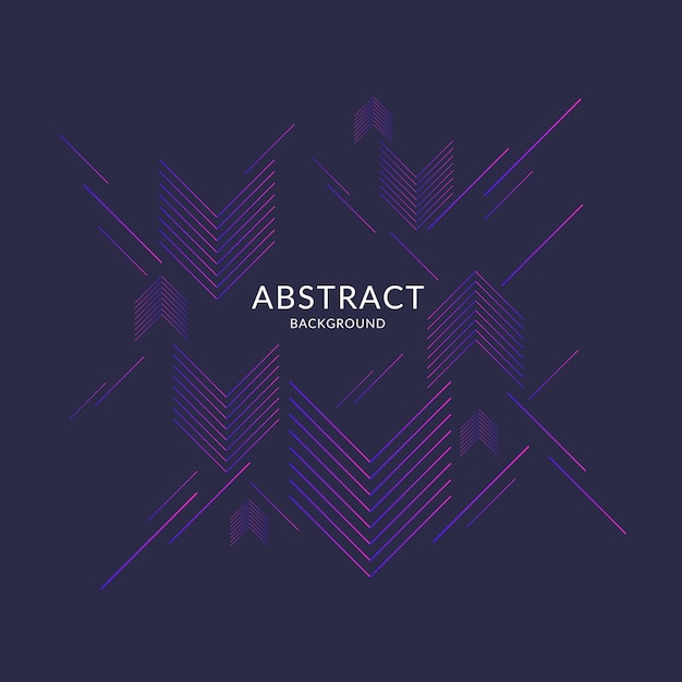 Abstract background with dynamic shapes Vector template