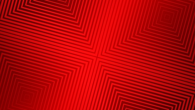 Abstract background with geometric halftone design in red color