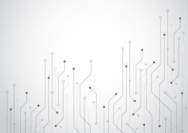 abstract background with technology circuit board texture