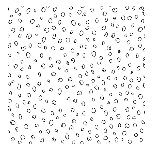 Abstract black and white circular pattern