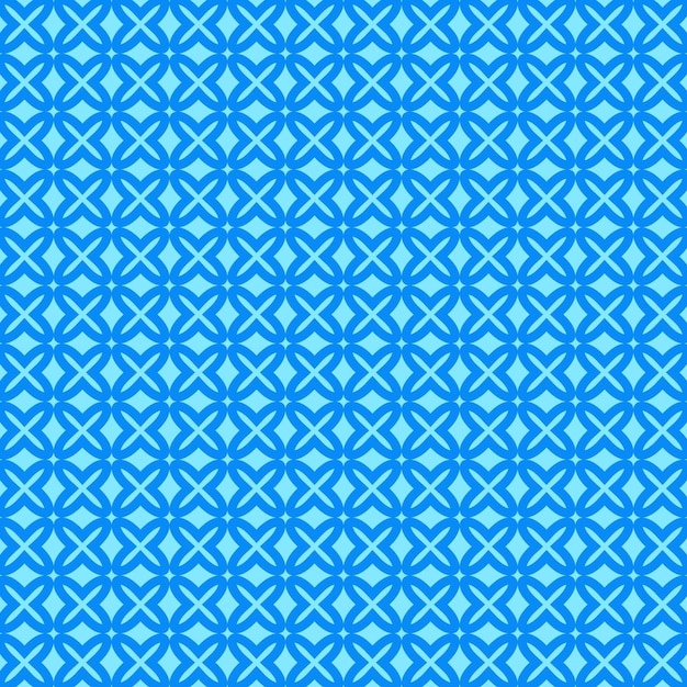 Abstract blue aesthetic floral fabric pattern background