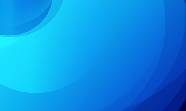 Abstract Blue Background Banner Vector Illustration