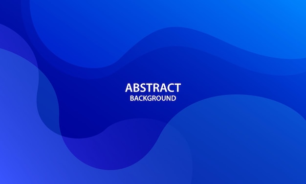 Abstract Blue Background Vector