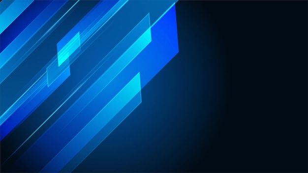 Abstract blue background with futuristic concept