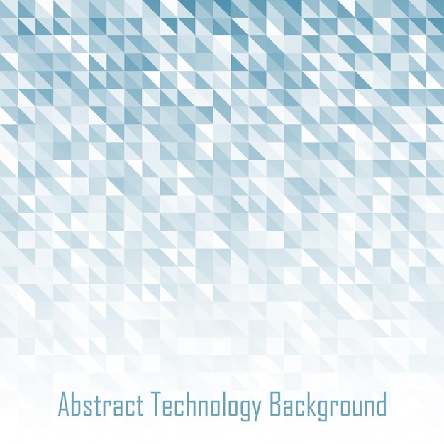 abstract blue geometric technology background, vector illustration.