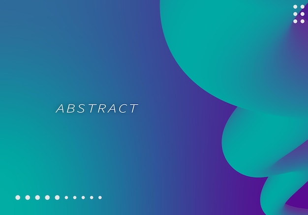 Abstract blue gradation liquid