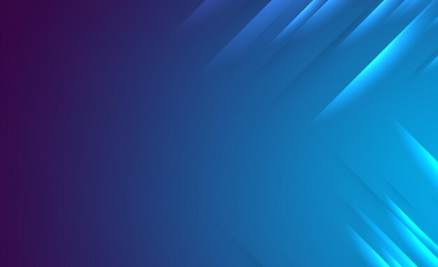 Abstract Blue Purple Gradient Vector Background with Copy Space for Design