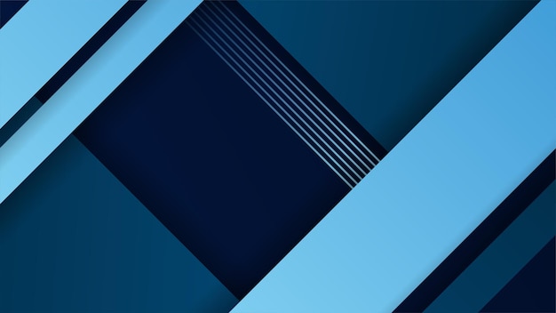 Abstract blue shapes background with line square and modern technology geometric pattern Vector abstract graphic design banner pattern presentation background web template