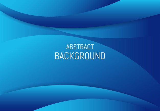 Abstract blue wave background with light dark gradations