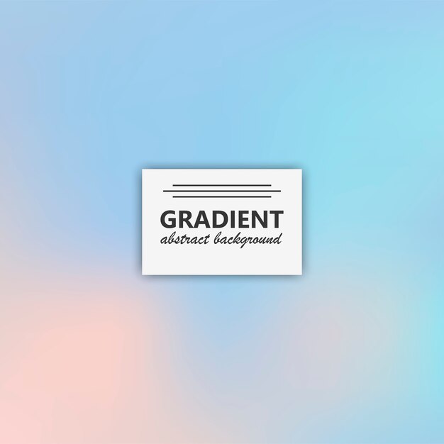 Abstract blur of gentle gradient of the background vector