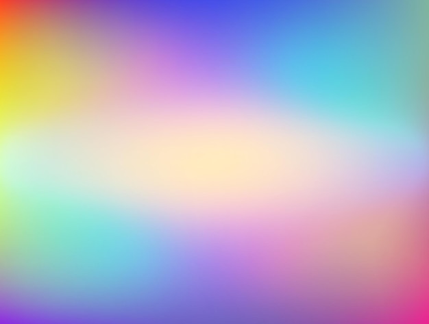 abstract blurred gradient background in vibrant rainbow colors