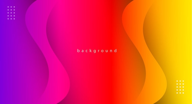abstract blurred gradient colorful background design