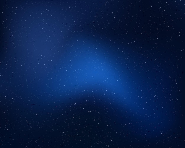 Abstract bright glitter blue dark space background elegant illustration Colorful and beautiful spa