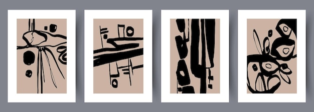 Abstract chaos creative imagination wall art print