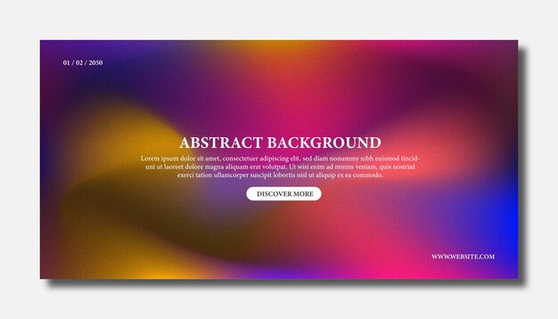 abstract color gradient modern blurred background and film grain texture template with an elegant
