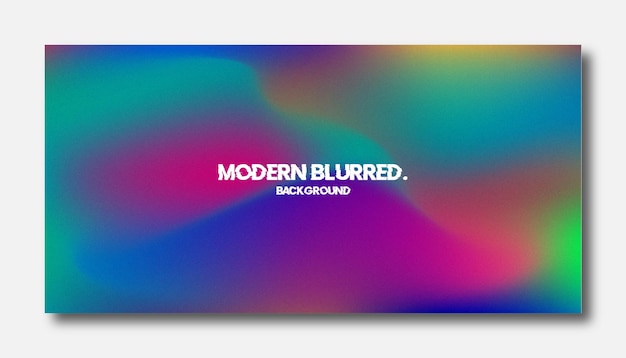 Abstract color gradient modern blurred background and film grain texture template with an elegant